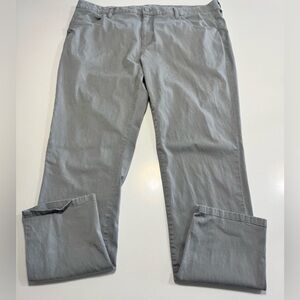 Rhone Mens Everyday Five Pocket Pants Gray Size 40X32 Golf Classic Straight Leg